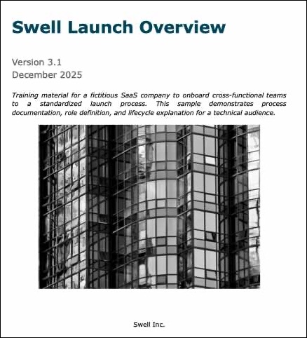 Swell Launch Preview